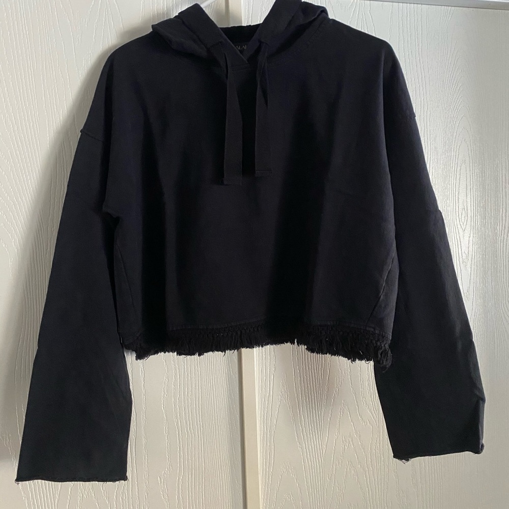 Alala Cropped Lightweight Hoodie